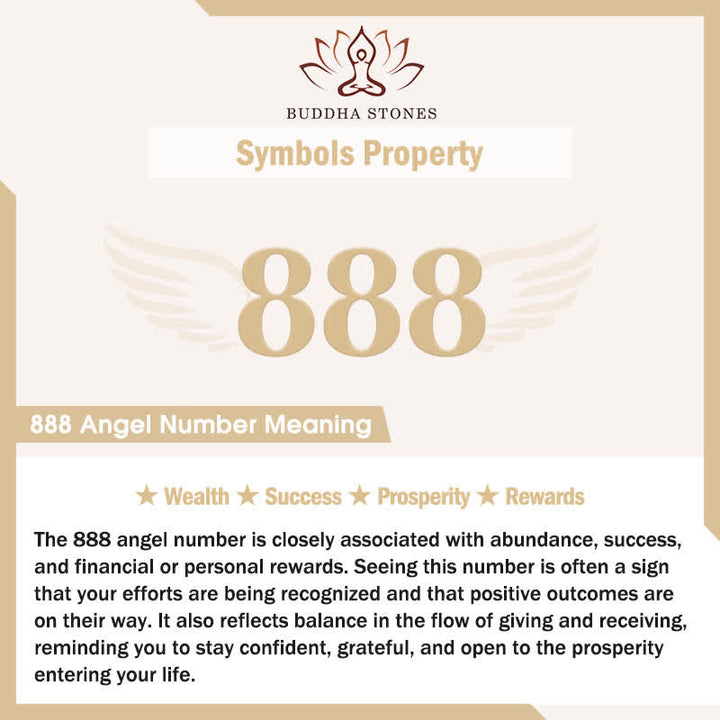 Buddha Stones Numeri angelici Cristallo bianco Diaspro rosso Cristallo rosa Avventurina verde Pietra da palma per meditazione - image 27