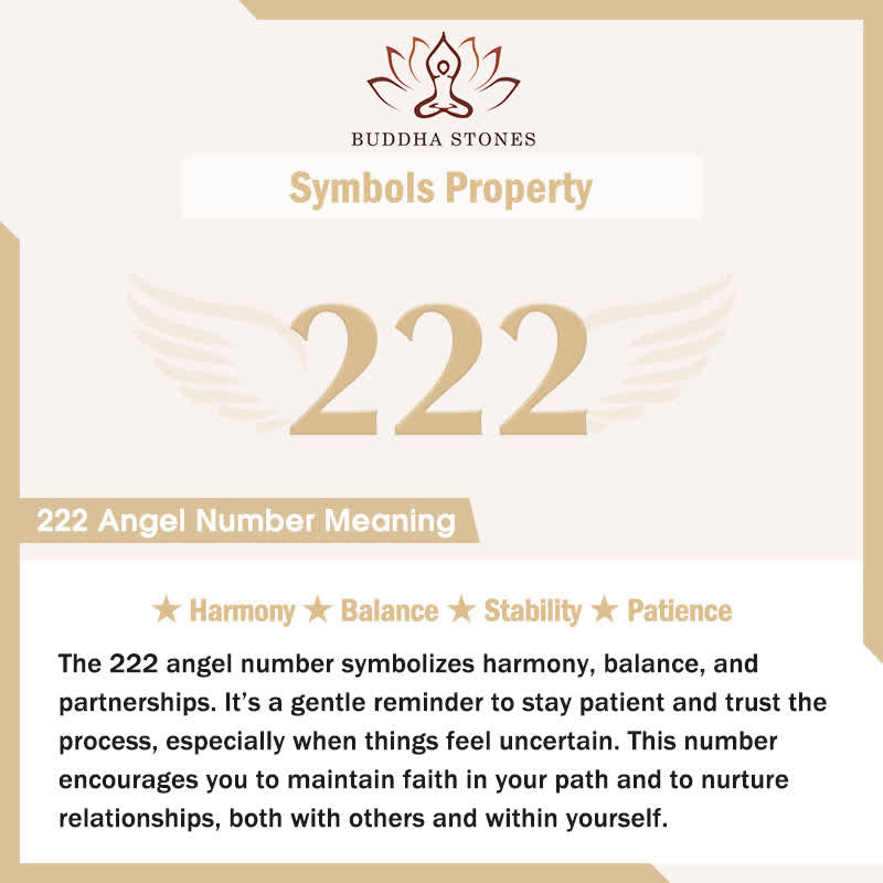 Buddha Stones Numeri angelici Cristallo bianco Diaspro rosso Cristallo rosa Avventurina verde Pietra da palma per meditazione - image 9