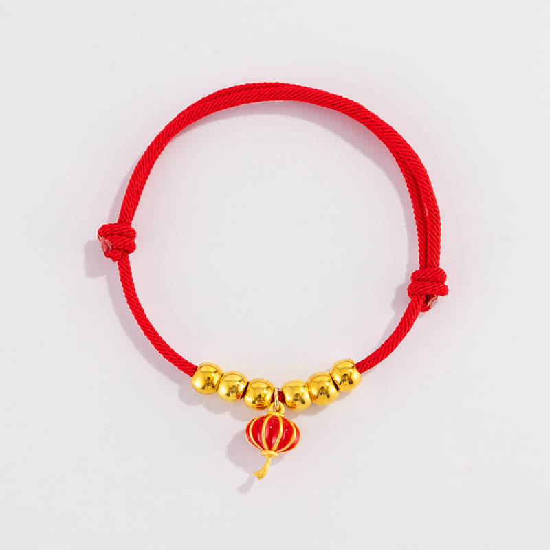 Buddha Stones Collare regolabile per cani e gatti con perline rosse e scritta Yuanbao Fu, simbolo di protezione per animali domestici. - image 12