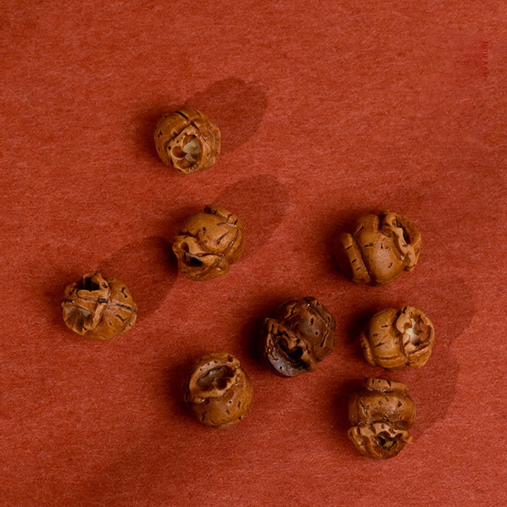 Buddha Stones Collare per cani e gatti con cordino intrecciato rosso pesca, regolabile e resistente. - image 19