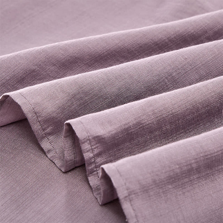 Buddha Stones T-shirt da donna primaverile in cotone e lino con ricami e maniche a tre quarti, stile boho. - image 12