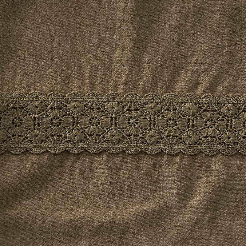 Buddha Stones Pantaloni capri da donna a vita alta, affusolati, con design retrò in pizzo e patchwork, con tasche, perfetti per l'estate. - image 18