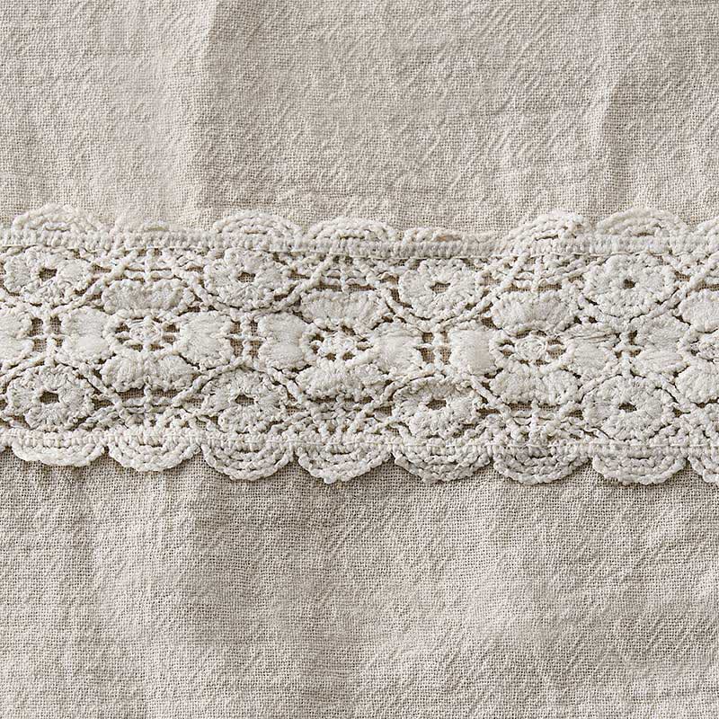 Buddha Stones Pantaloni capri da donna a vita alta, affusolati, con design retrò in pizzo e patchwork, con tasche, perfetti per l'estate. - image 5