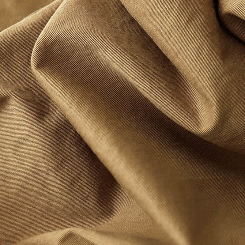 Buddha Stones Pantaloni corti da donna estivi in ​​cotone con elastico in vita e tasche. - image 8