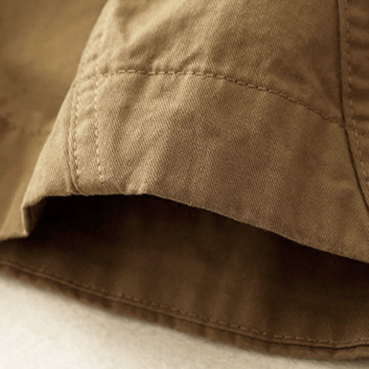 Buddha Stones Pantaloni corti da donna estivi in ​​cotone con elastico in vita e tasche. - image 7