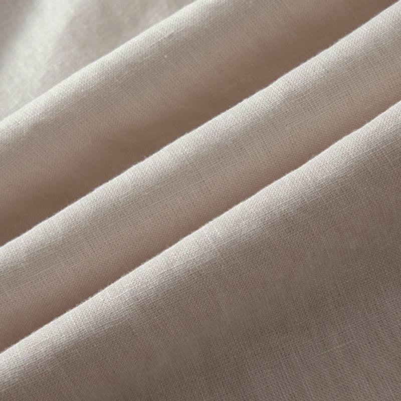 Buddha Stones Pantaloni lunghi da donna primaverili a gamba larga con vita alta elasticizzata e tasche laterali - image 24