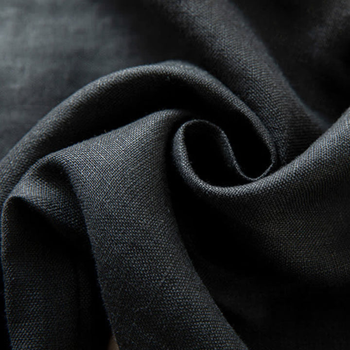 Buddha Stones Pantaloni lunghi da donna primaverili a gamba larga con vita alta elasticizzata e tasche laterali - image 36