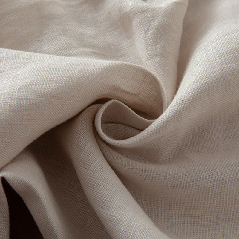 Buddha Stones Pantaloni lunghi da donna primaverili a gamba larga con vita alta elasticizzata e tasche laterali - image 23