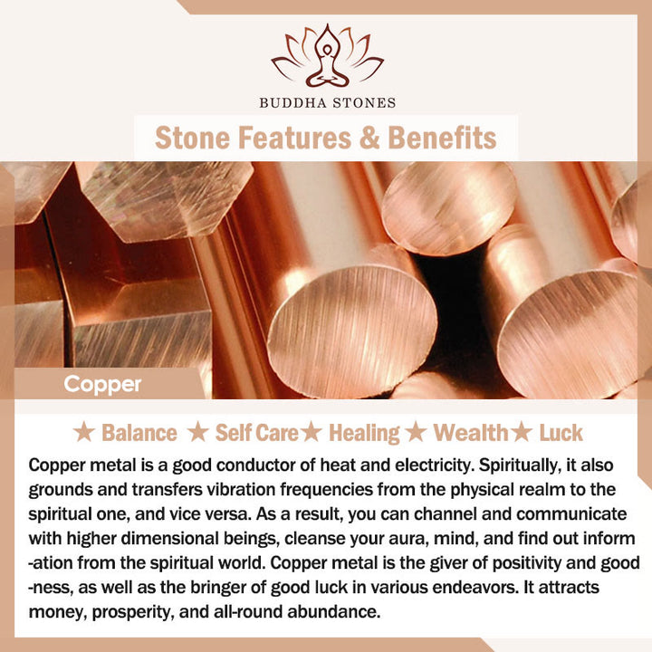 Buddha Stones Collana rotonda girevole Om Mani Padme Hum in ottone placcato oro - image 7