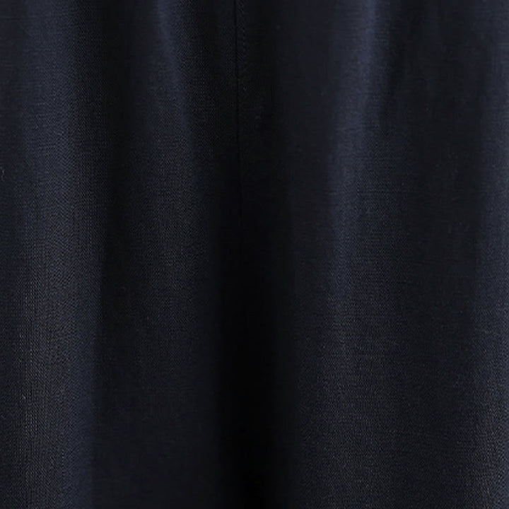 Buddha Stones Pantaloni harem da donna estivi minimalisti, plissettati e a tinta unita con tasche. - image 11