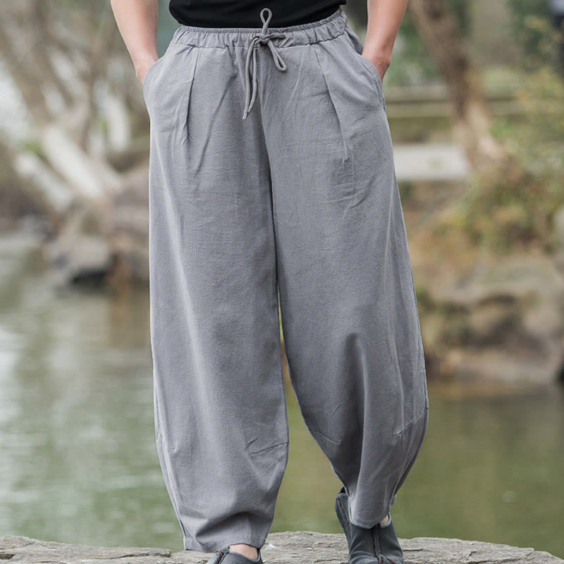 Pantaloni casual da uomo Buddha Stones con tasche - image 11