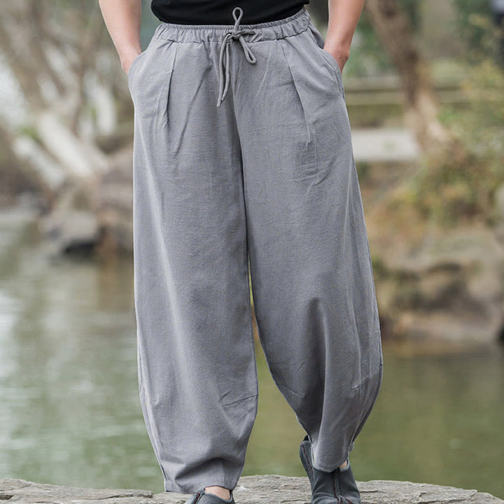Pantaloni casual da uomo Buddha Stones con tasche - image 11