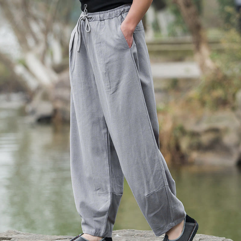 Pantaloni casual da uomo Buddha Stones con tasche - image 12