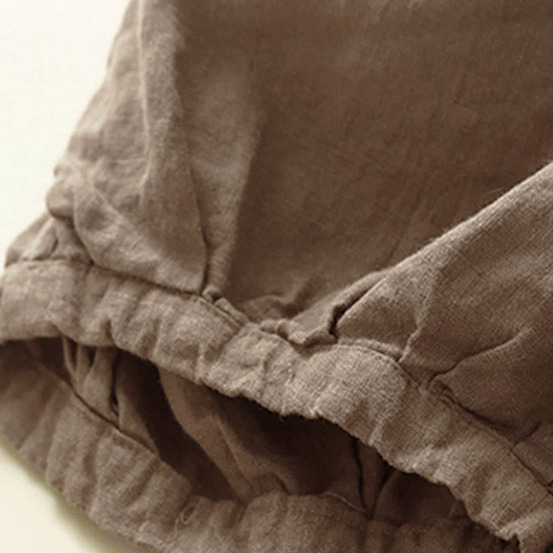 Pantaloni capri harem da donna Buddha Stones Commute con tasche - image 3