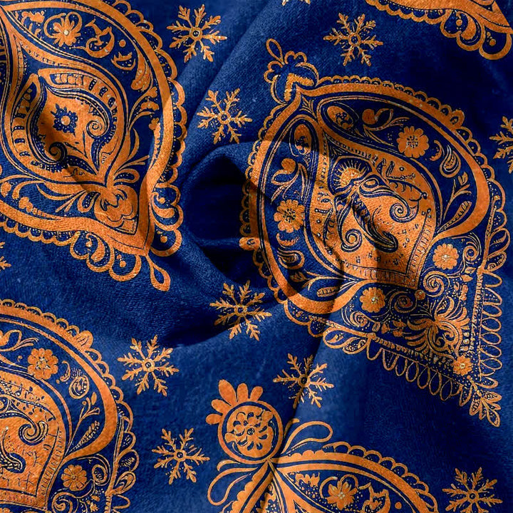 Buddha Stones Pantaloni da donna in puro cotone con fantasia floreale e vita elasticizzata, dotati di tasche. - image 2