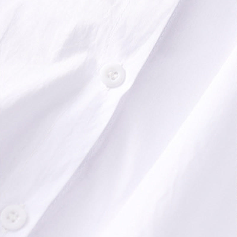 Buddha Stones Camicia da donna a maniche corte in stile boho con ricami floreali, ideale per la primavera/estate. - image 13