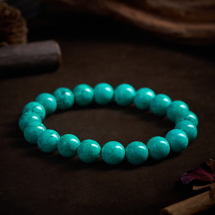 Buddha Stones Bracciale protettivo in turchese tibetano - image 9