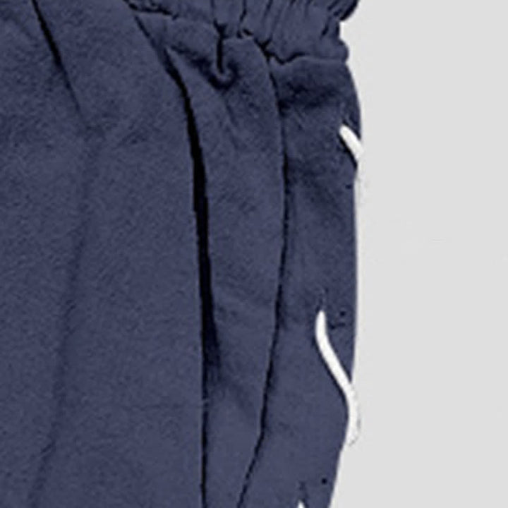 Pantaloncini Bermuda da uomo a gamba dritta con coulisse e spacchi laterali, modello Buddha Stones Summer Casual, con tasche. - image 47