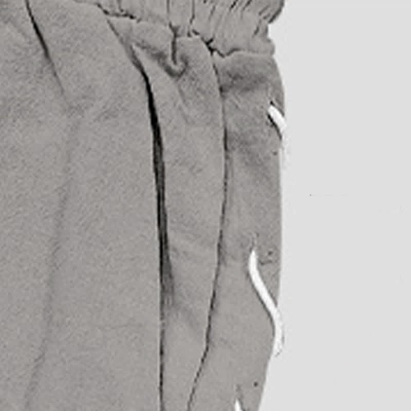 Pantaloncini Bermuda da uomo a gamba dritta con coulisse e spacchi laterali, modello Buddha Stones Summer Casual, con tasche. - image 40