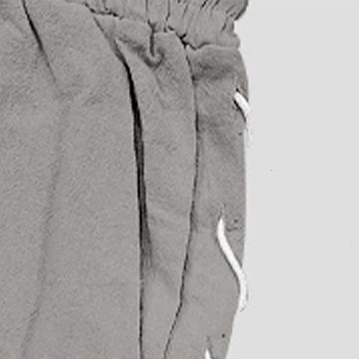 Pantaloncini Bermuda da uomo a gamba dritta con coulisse e spacchi laterali, modello Buddha Stones Summer Casual, con tasche. - image 40