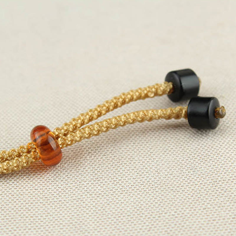 Buddha Stones Collana con zucca in broccato Song per la salute - image 2