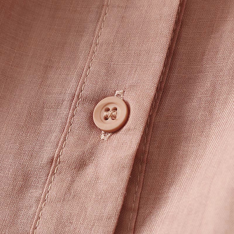 Buddha Stones Camicie estive vintage da donna con ricami floreali e maniche a tre quarti. - image 10