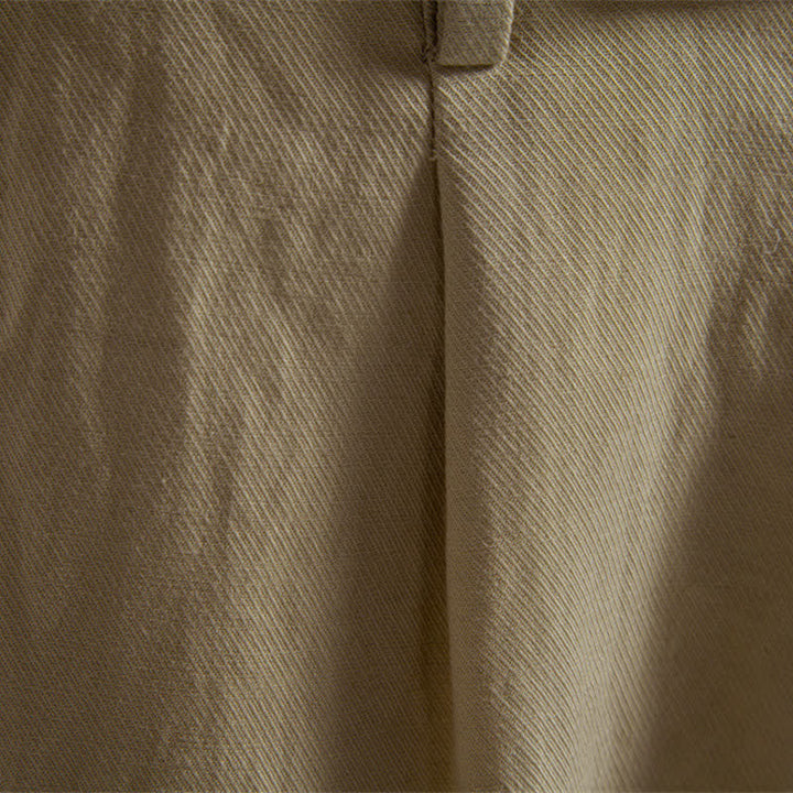 Pantaloncini Bermuda da uomo, modello classico estivo casual con cerniera e bottoni, con tasche, Buddha Stones. - image 6