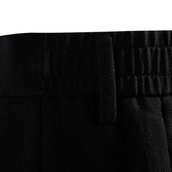 Pantaloncini Bermuda da uomo, modello classico estivo casual con cerniera e bottoni, con tasche, Buddha Stones. - image 18