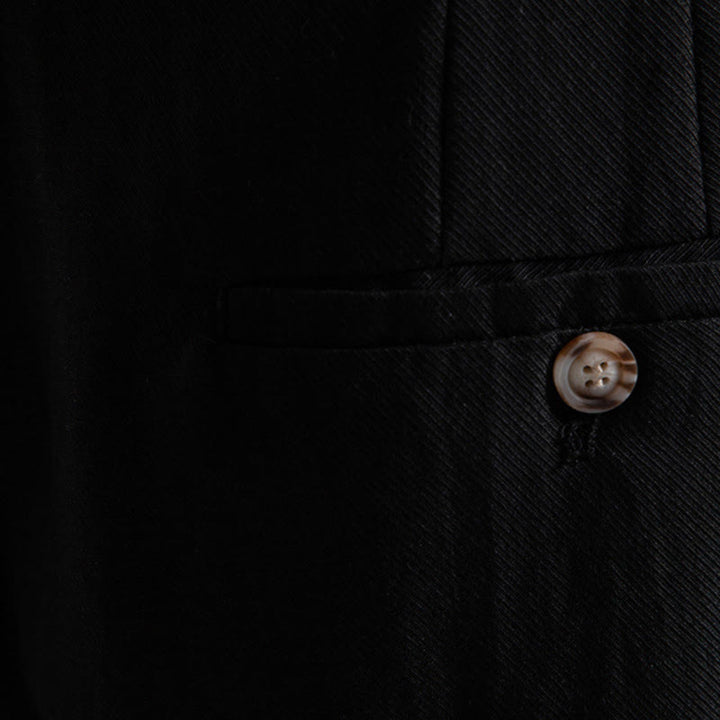 Pantaloncini Bermuda da uomo, modello classico estivo casual con cerniera e bottoni, con tasche, Buddha Stones. - image 15