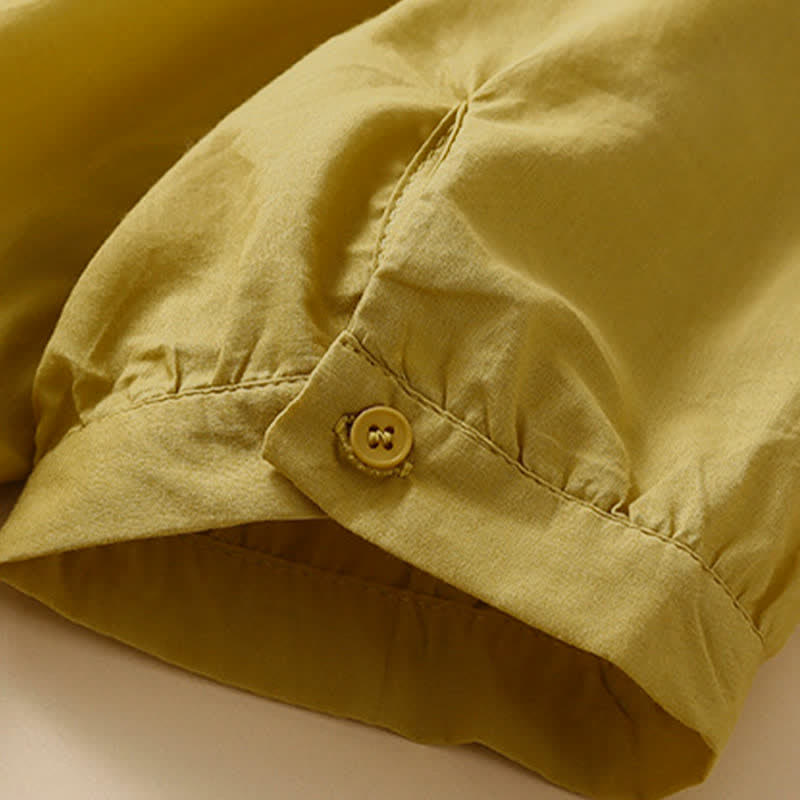 Buddha Stones T-shirt da donna a maniche corte, girocollo, con ricamo floreale, ideale per l'estate. - image 10