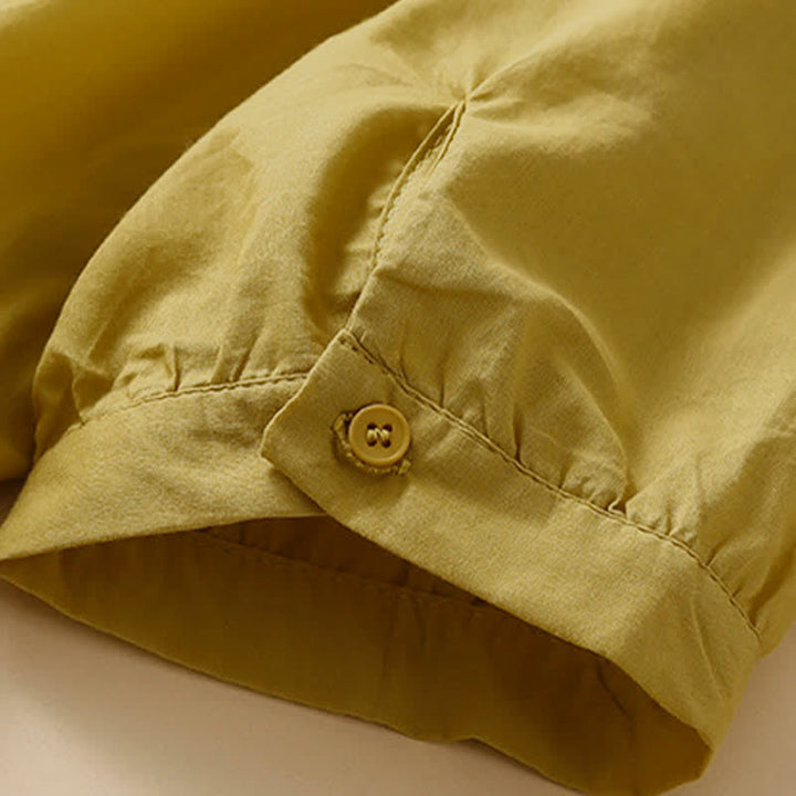 Buddha Stones T-shirt da donna a maniche corte, girocollo, con ricamo floreale, ideale per l'estate. - image 10