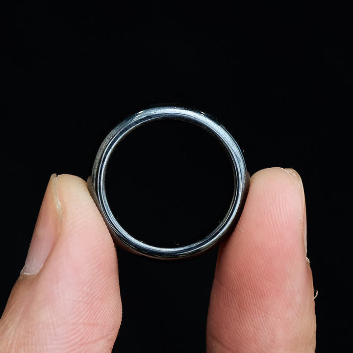 Buddha Stones Anello di supporto potente in ematite naturale - image 2