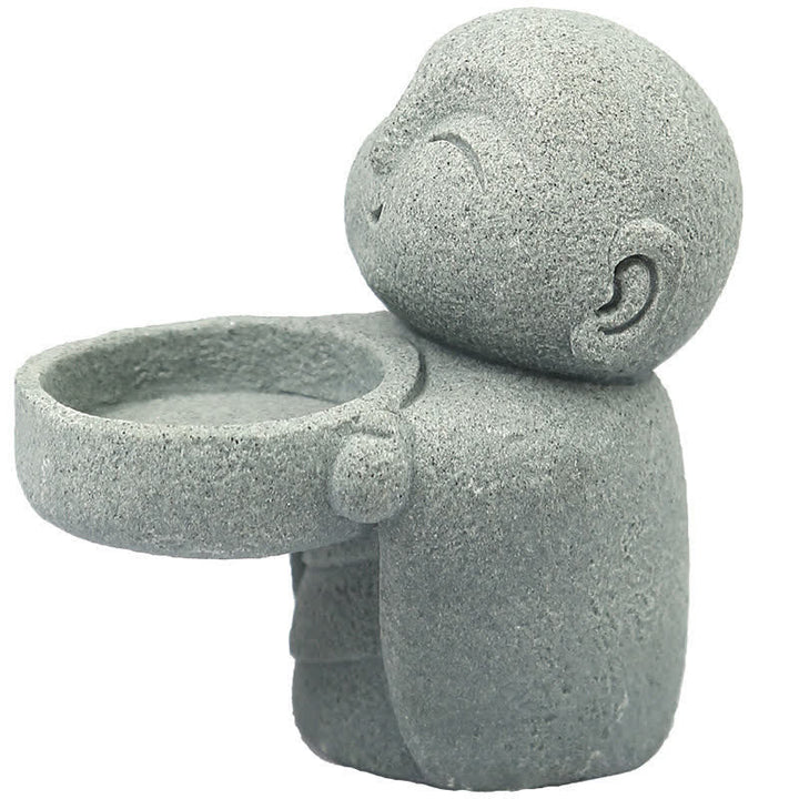 Buddha Stones Statua portacandele in resina a forma di Buddha della serenità (senza candela) - image 15