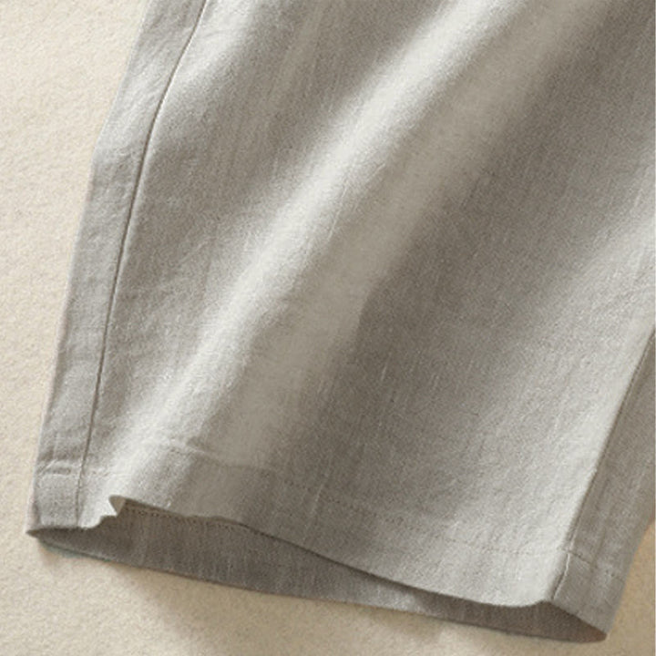 Buddha Stones Pantaloni capri da donna a gamba dritta, minimalisti, tinta unita, per primavera/estate, casual ed eleganti, con tasche. - image 34