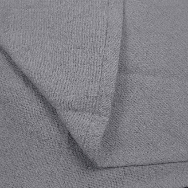 Buddha Stones Camicia da uomo estiva casual minimalista senza maniche con bottoni. - image 29