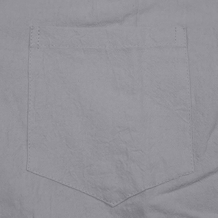 Buddha Stones Camicia da uomo estiva casual minimalista senza maniche con bottoni. - image 28