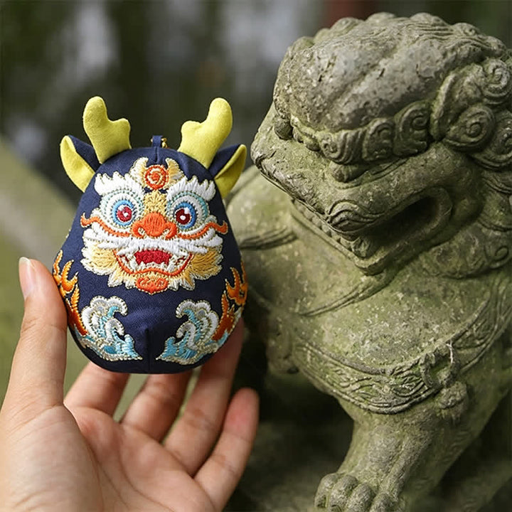 Buddha Stones Lucky Pi Xiu Qilin Drago Volpe Ricchezza Decorazione Animale Carino - image 2