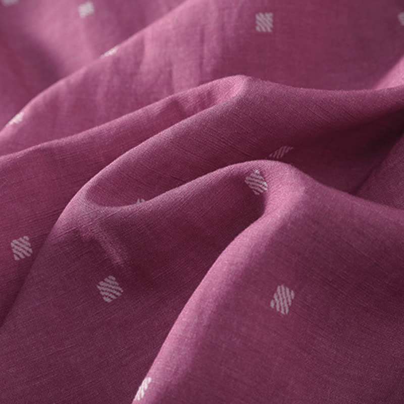 Buddha Stones Abito estivo da donna elegante e casual con coulisse e stampa a pois, senza maniche e tasca. - image 10
