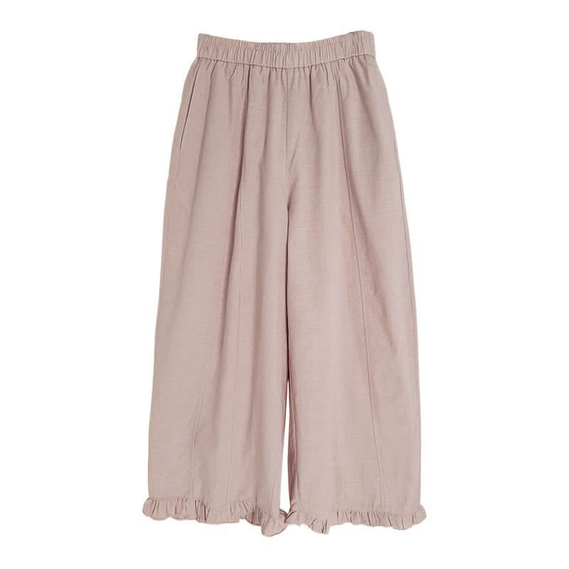 Pantaloni corti da donna a gamba larga con tasche, stile minimalista estivo, casual, con motivo Buddha Stones. - image 13