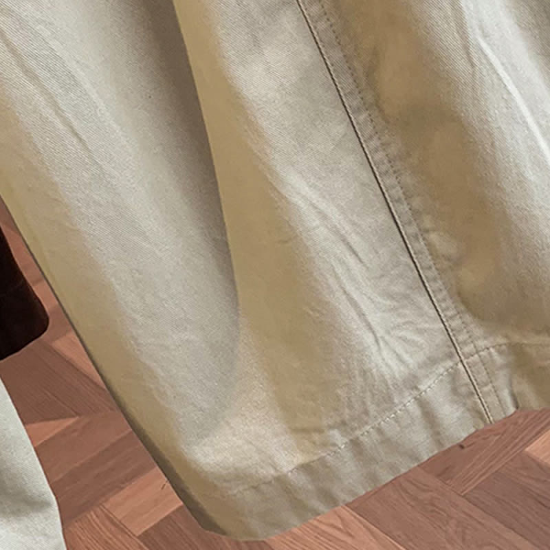 Buddha Stones Pantaloni lunghi da donna primaverili, casual, minimalisti, con coulisse, tinta unita, modello harem con tasche. - image 12