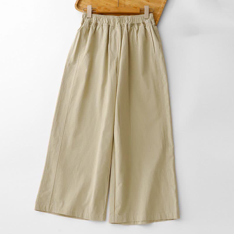 Buddha Stones Pantaloni corti da donna a gamba larga, minimalisti, tinta unita, per primavera/estate, casual ed eleganti, con tasche. - Verga d'oro pallida - US12, UK/AU16, EU44 (2XL) - image 14