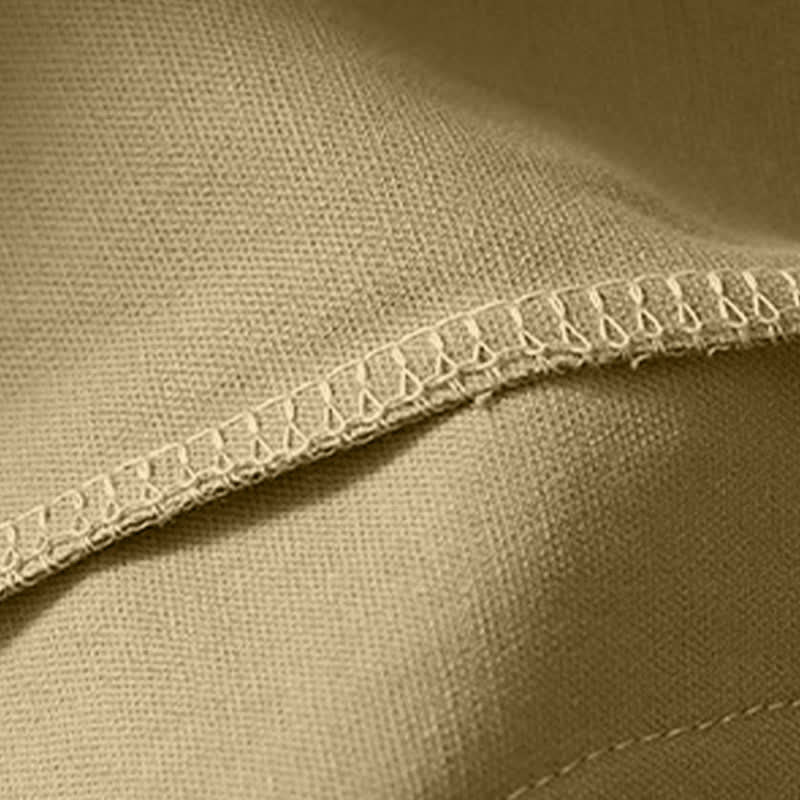 Buddha Stones Camicia senza maniche da donna estiva, casual, minimalista, con bottoni e tasca. - image 15