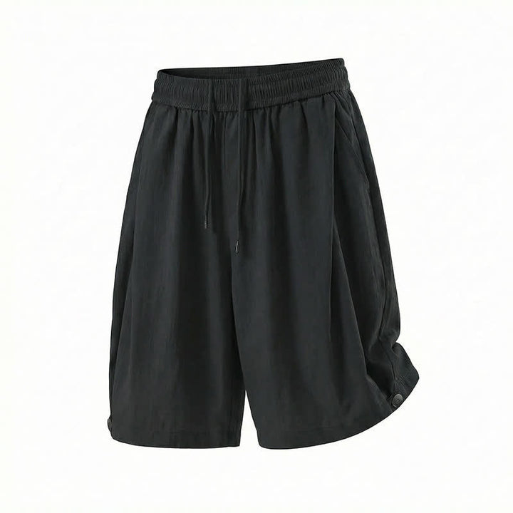 Buddha Stones Pantaloncini da uomo estivi casual minimalisti con coulisse in vita elasticizzata e tasca. - image 23