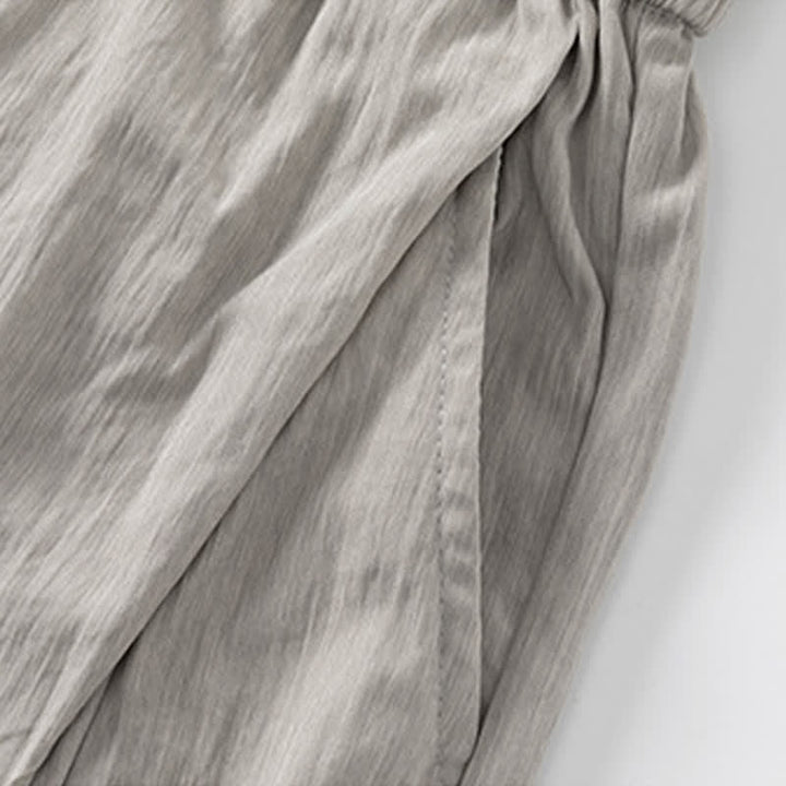 Buddha Stones Pantaloncini da uomo estivi casual minimalisti con coulisse in vita elasticizzata e tasca. - image 11