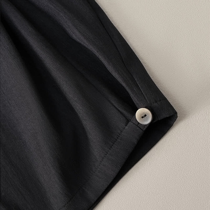 Buddha Stones Pantaloncini da uomo estivi casual minimalisti con coulisse in vita elasticizzata e tasca. - image 13