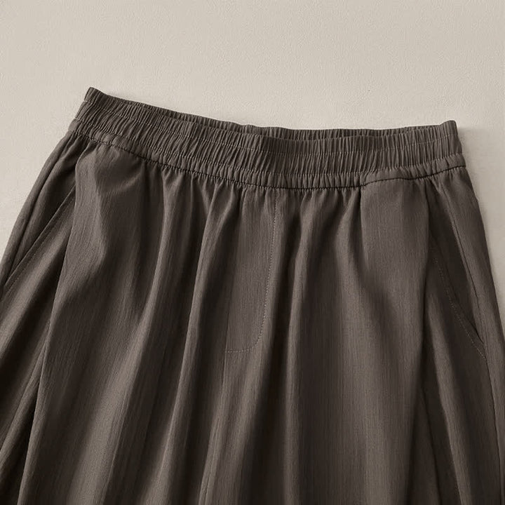 Buddha Stones Pantaloncini da uomo estivi casual minimalisti con coulisse in vita elasticizzata e tasca. - image 20