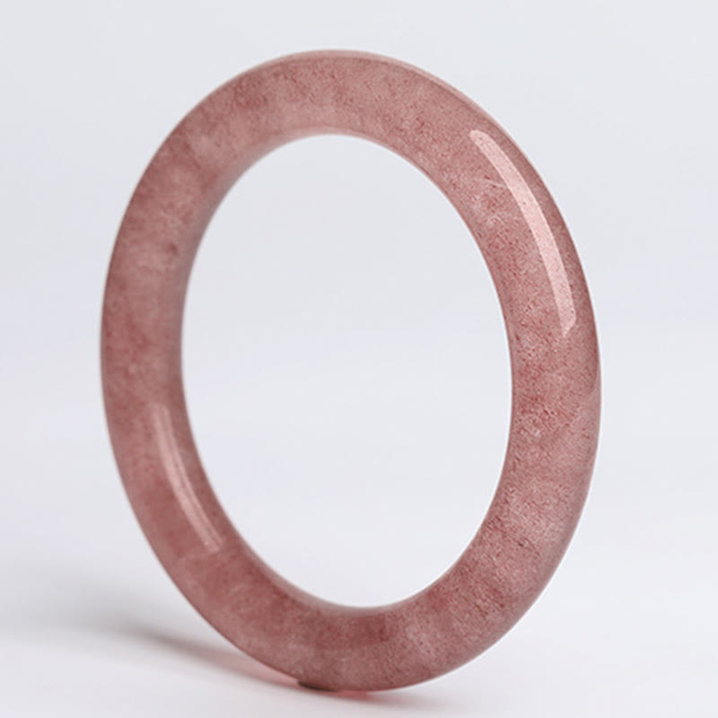 Braccialetto di guarigione dell'amore in quarzo fragola naturale Buddha Stones - image 8