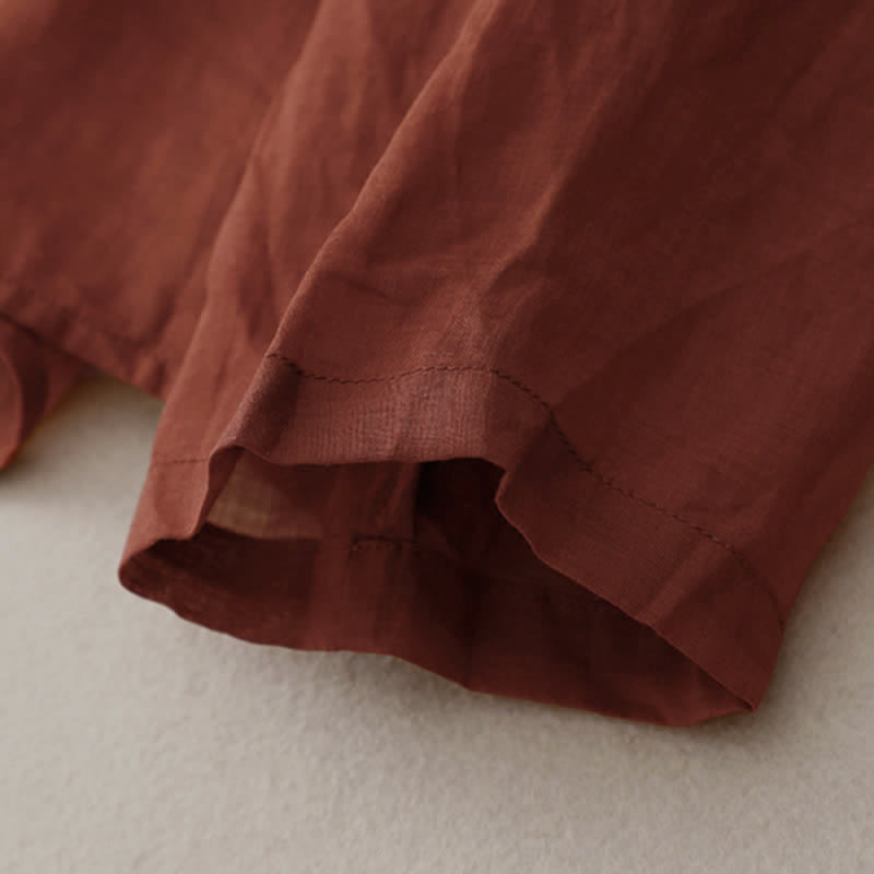 Kimono da donna estivo a maniche lunghe con allacciatura frontale e stampa Buddha Stones. - image 5