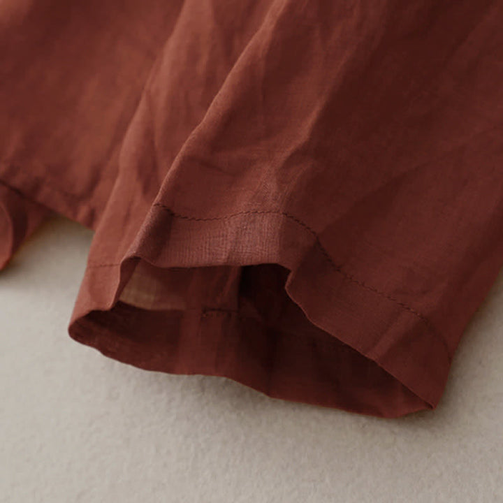 Kimono da donna estivo a maniche lunghe con allacciatura frontale e stampa Buddha Stones. - image 5