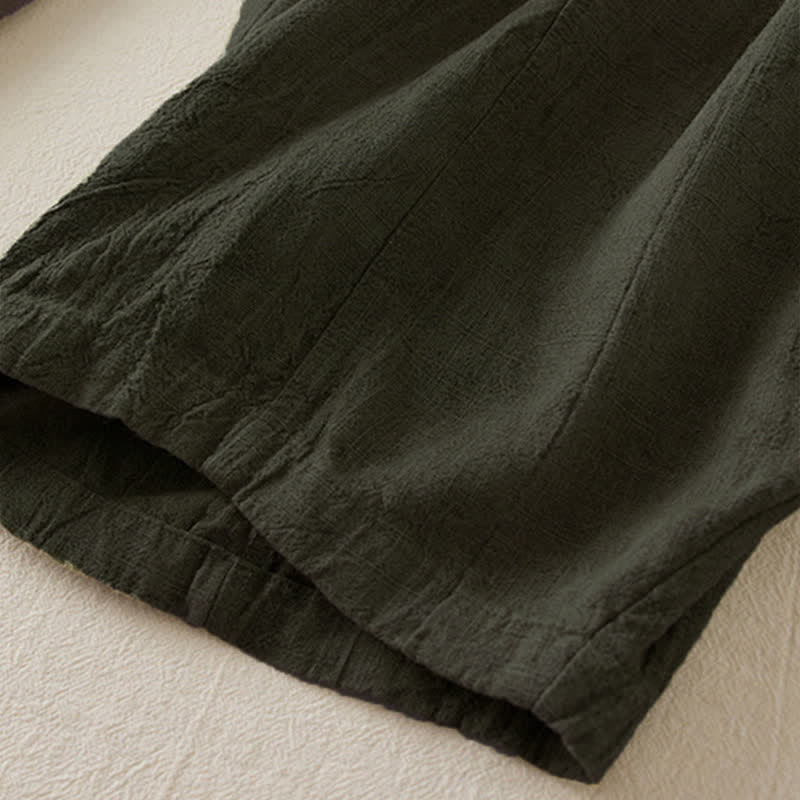 Pantaloni harem da donna con tasche, modello Buddha Stones, gamba dritta e vestibilità ampia, lunghezza 7-8. - image 16